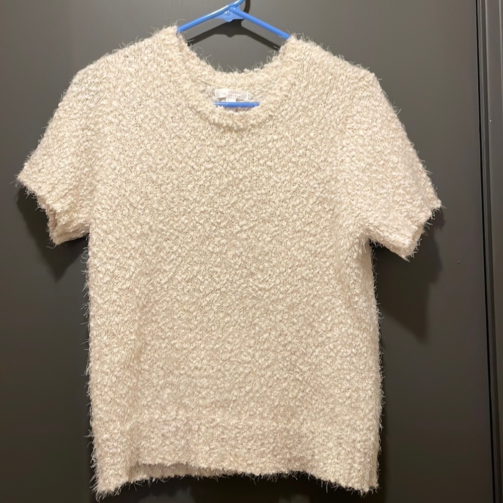 Lauren Conrad, cream colored texture sweater